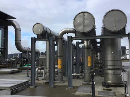 PSP Coated Metal Duct at Brightwater WWTP